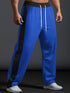 Men's Full Size Drawstring Contrast Wide Leg Pants Plus Size - Odaingerous